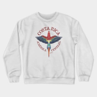 Costa Rica, America Central, Scarlet Macaw Crewneck Sweatshirt